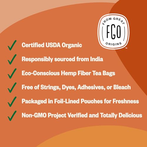 Organic Assam Tea (100 Count)