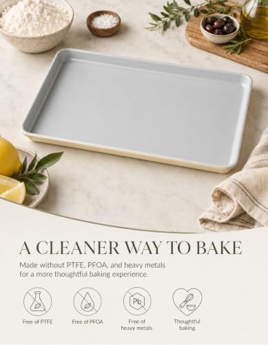 Ceramic Baking Sheet 15" x 10" Quarter Sheet Pan