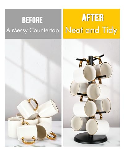 Coffee Mug Tree with 8 Hooks