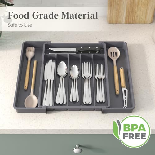 Expandable Silverware Drawer Organizer