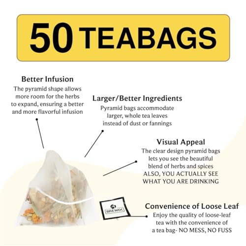 Turmeric Ashwagandha Herbal Tea (50 Count)
