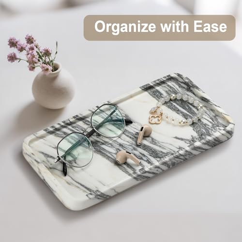 Natural Marble Vanity Tray