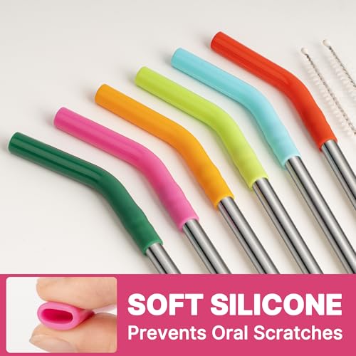 Metal Straws Reusable for 40oz Tumblers