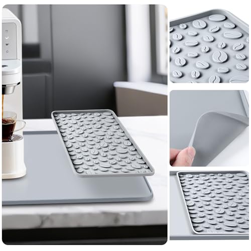 Silicone Coffee Bar Mat 24''x16'' Non