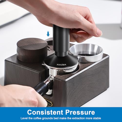 2-in-1 Espresso Tamper & WDT Tool, 53mm Spring Loaded