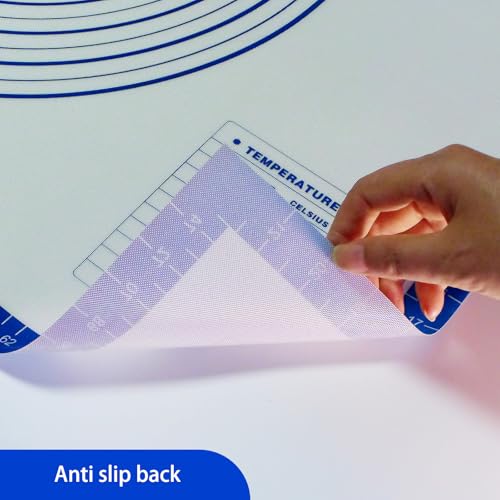 Pastry Dough Mat Silicone Baking Mats for Rolling Out Dough
