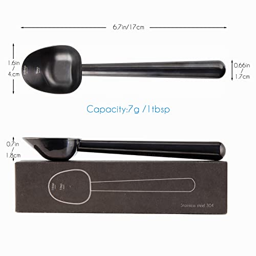 Stainless Steel Long Hollow Handle Coffee Scoop
