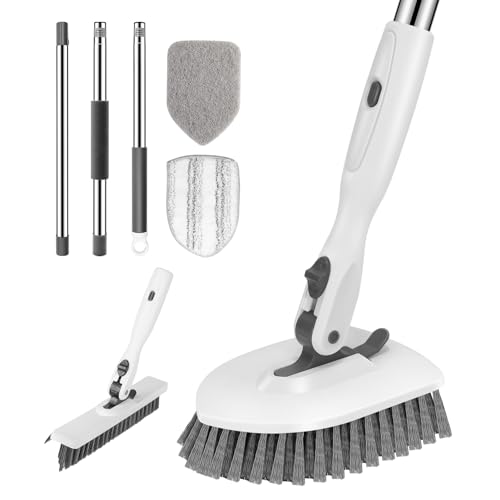 Tile Tub Floor Scrubber with V