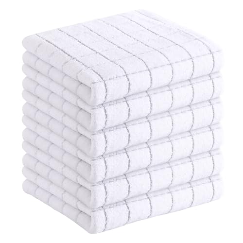 100% Cotton Terry Kitchen Towels (6 Count)