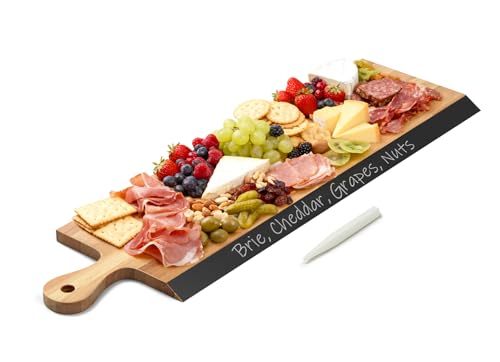 32" Acacia Charcuterie Board with Handle