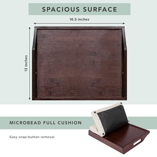 Wood Lap Tray