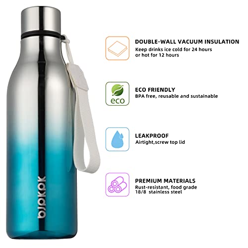 18oz Insulated Water Bottle