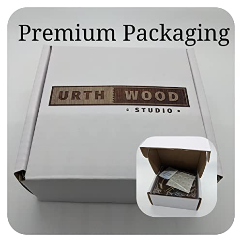Wood Coaster Set for Drinks (4 Count)