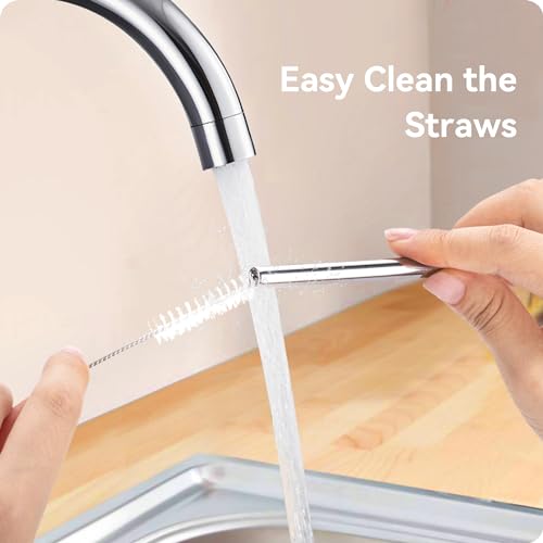 Bent Metal Straws for Stanley 40oz