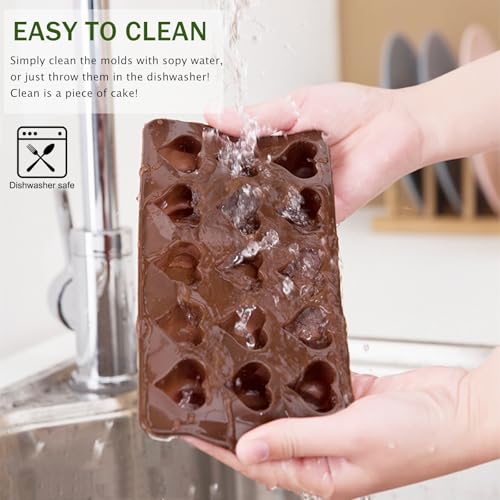Silicone Chocolate Flower Molds (4 Count)