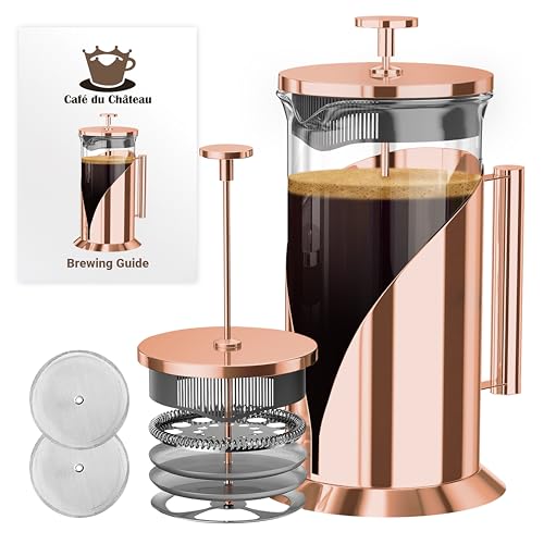 Stainless Steel French Press Coffee Maker 34 oz