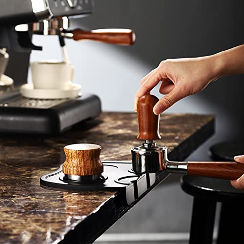 Coffee Tamper Mat Silicone Corner Tamping Mat