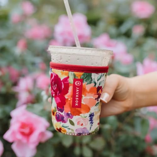 JavaSok Iced Coffee & Cold Soda Insulated Neoprene Cup Sleeve