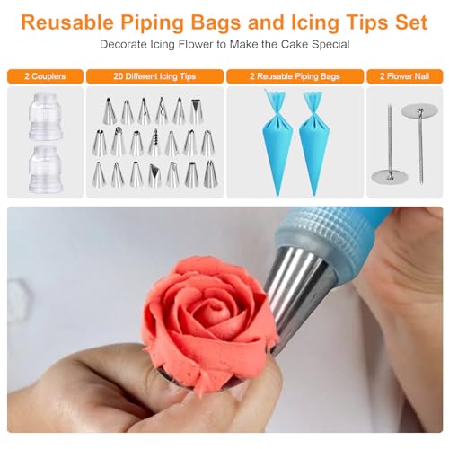 Cake Decorating Supplies Kit 33pcs