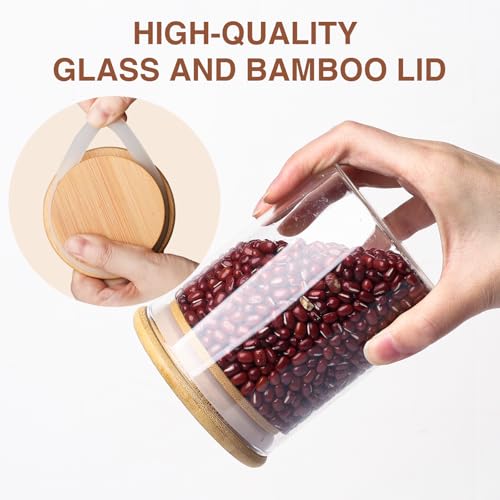 17oz Glass Food Storage Jars (12 Count)