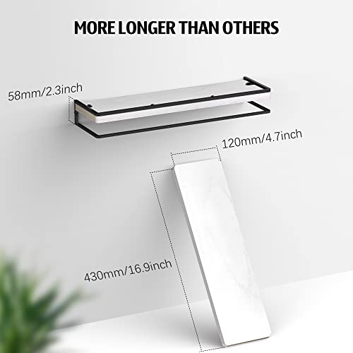 Floating Shelves Wall Mounted Set of 2 (2 Count)