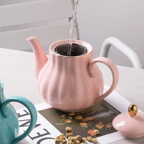 Sweejar 40FLOZ Royal Teapot with Infuser