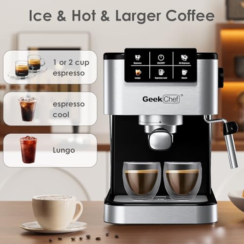 Espresso Machine with Milk Frother