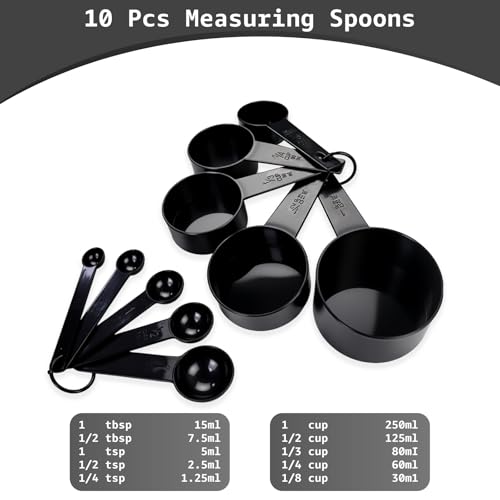 10pcs Measuring Cups and Spoons Set