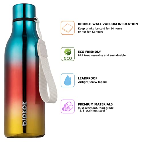 18oz Insulated Water Bottle
