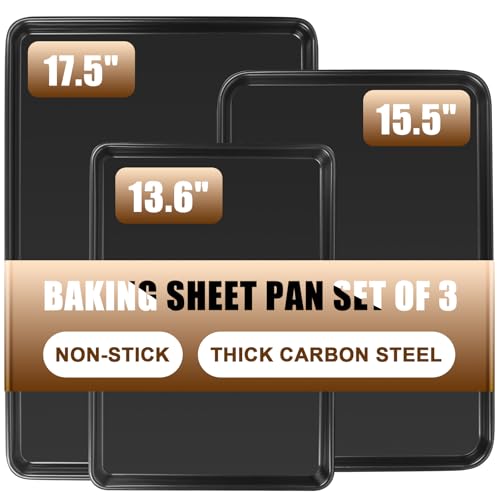 Baking Sheet Pan Set of 3 (3 Count)