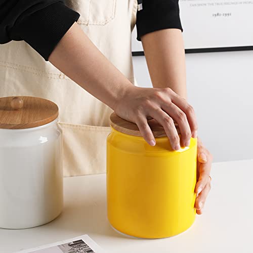 Sweejar Ceramic Kitchen Canisters (58 Ounce)