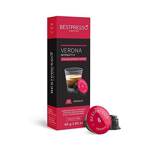 Coffee capsules compatible with Starbucks Verismo (80 Count)