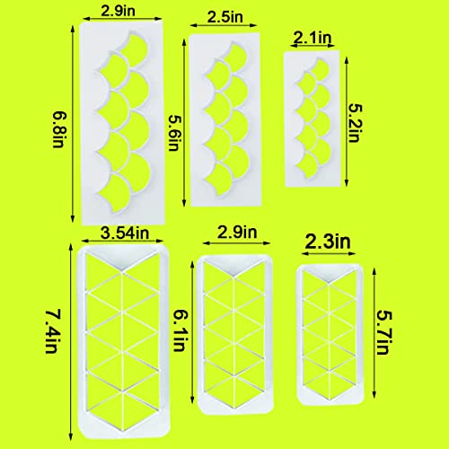 12 Pcs Cake Fondant Cutter (12 Count)