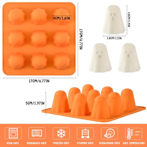 Halloween Silicone Mold for Chocolate