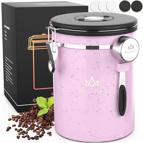 38OZ Coffee Canister for ground coffee with Date Tracker
