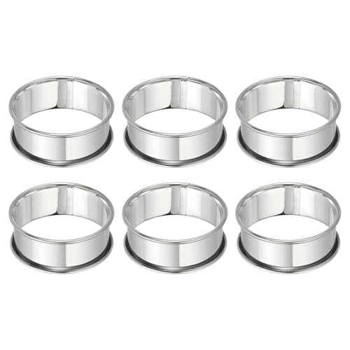 6pcs Crumpet Rings 2.36