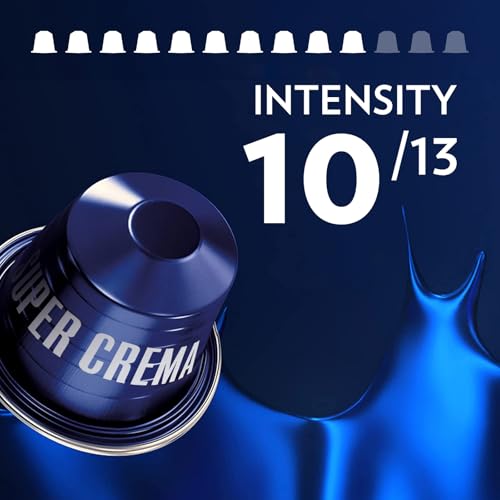 Super Crema Aluminum Capsules Compatible with Nespresso* Original Machines (60 Count)