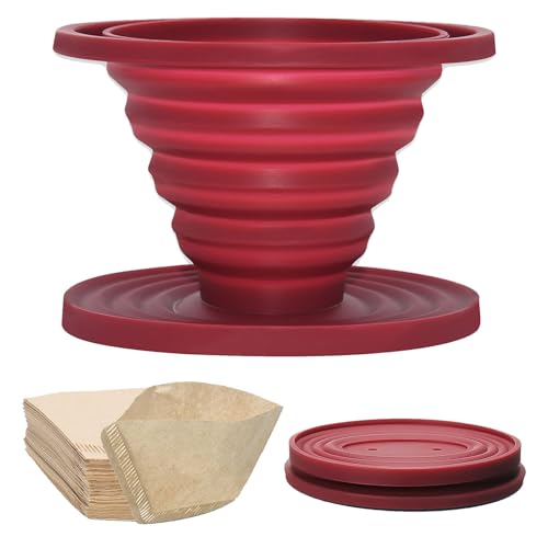 Collapsible Pour Over Coffee Dripper Set (2 Count)