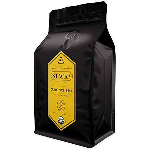 Organic Cold Brew Coffee Coarse Ground 1 LB (16 Ounce)