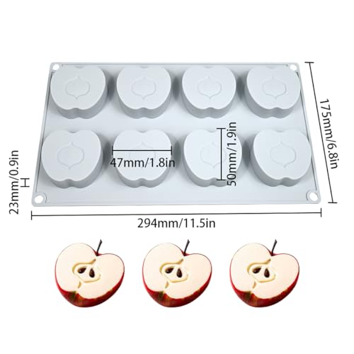 Appple Shaped Mousse Silicone Molds Chocolate Cake Mould Dessert Baking Form Cake Decorating Tools