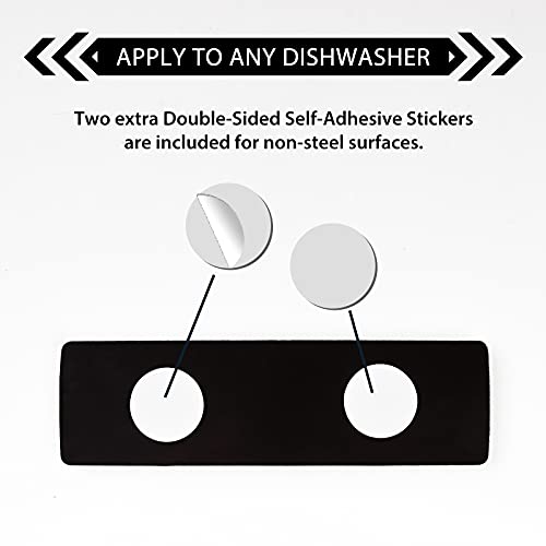 KitchenTour Dishwasher Magnet Clean Dirty Sign