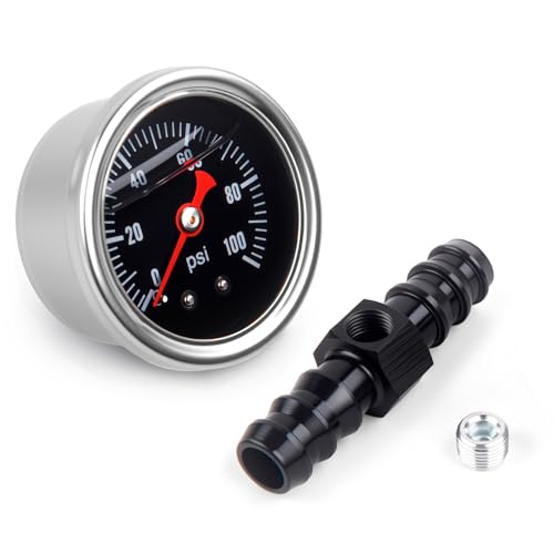 Universal 0 100psi Fuel Pressure Gauge 1
