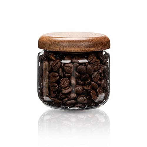 Glass Food Storage Containers With Wooden Lids