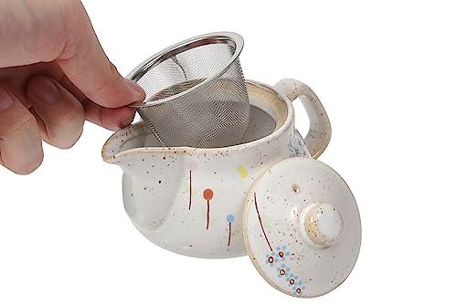 10oz Cat kyusu Kutani Yaki