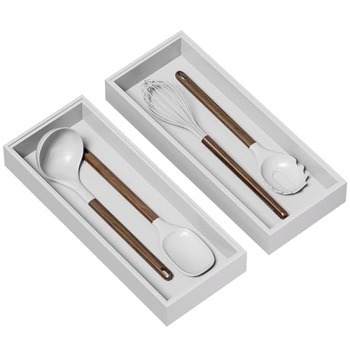 Bamboo Kitchen Drawer Organizer (2 Count)