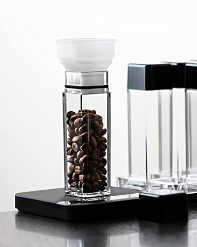 12 Tubes Coffee Bean Cellars with Stand & Hopper (16 Ounce)
