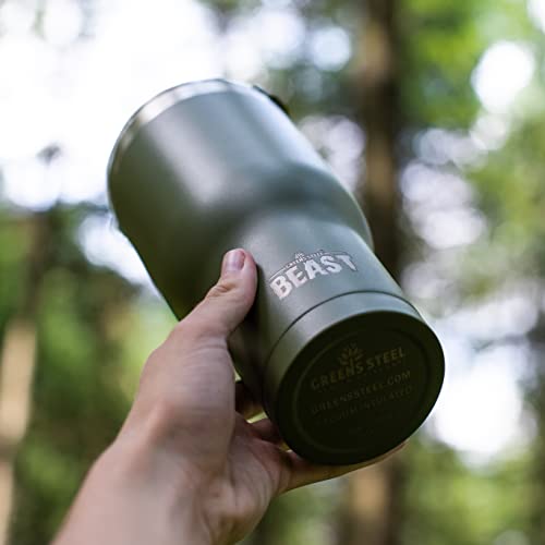 Beast 20 oz Tumbler Stainless Steel Vacuum Insulated Coffee Ice Cup Double Wall Travel Flask