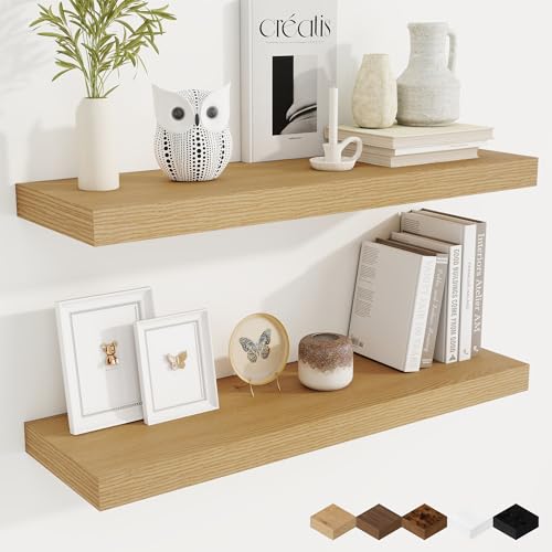 9.3Inch Deep Floating Shelves for Wall (2 Count)