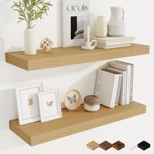 9.3Inch Deep Floating Shelves for Wall (2 Count)