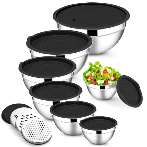 Stainless Steel Mixing Bowls (7 Count)